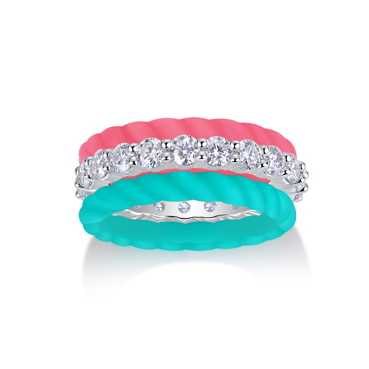 Dreamy Halo Moissanite Wedding Ring