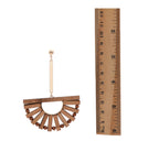 Statement Fan Drop Earrings with Artistic Design