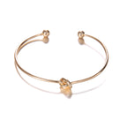 Minimalist Gold Open Cuff Bracelet