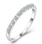 Eternal Spark Pavé Diamond Eternity Band