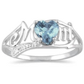 Mystic Heart Opal Filigree Silver Ring