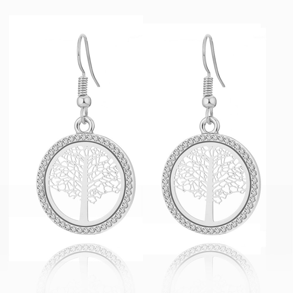 Tree of Life Drop Earrings