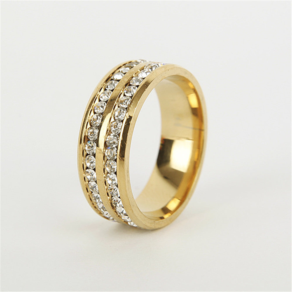 Luxury Marquise-Cut Bridal Ring Set in Gold Finish