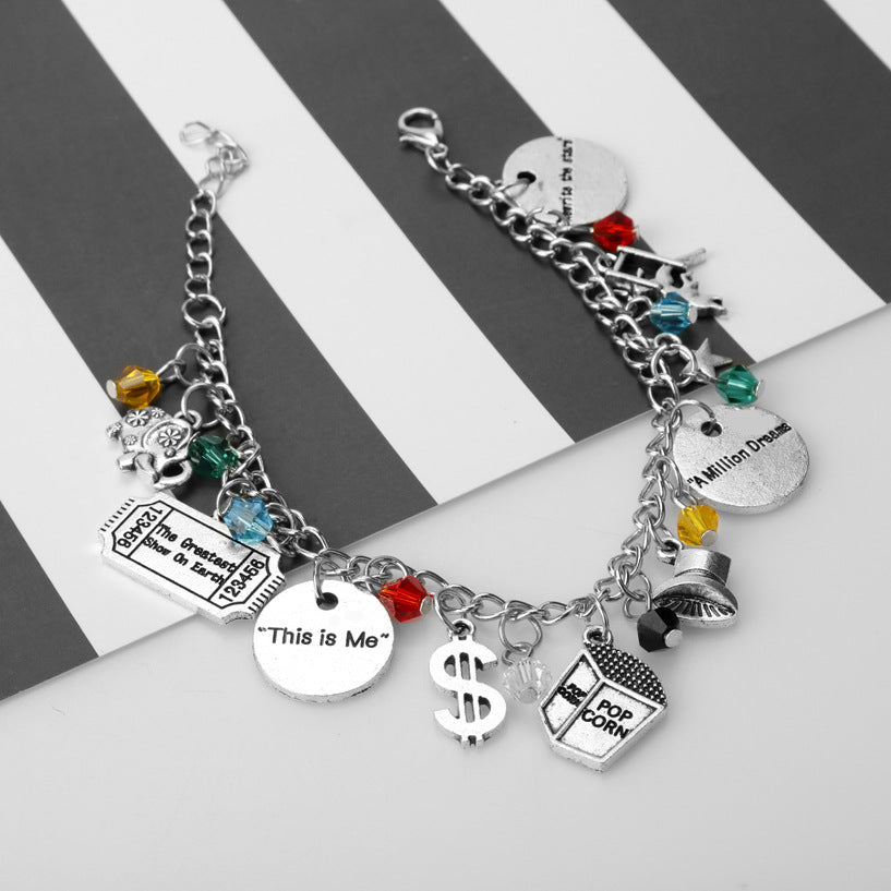 Charm Chain Bracelet with Playful Symbol Details