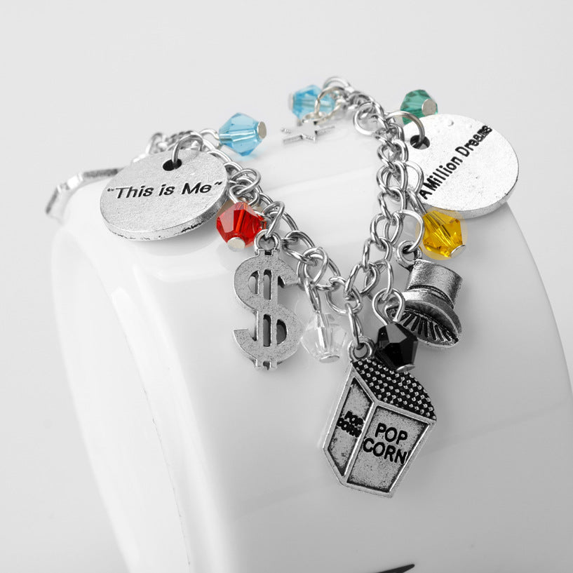 Charm Chain Bracelet with Playful Symbol Details