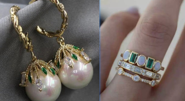 Baroque Pearl Drop Jewelry