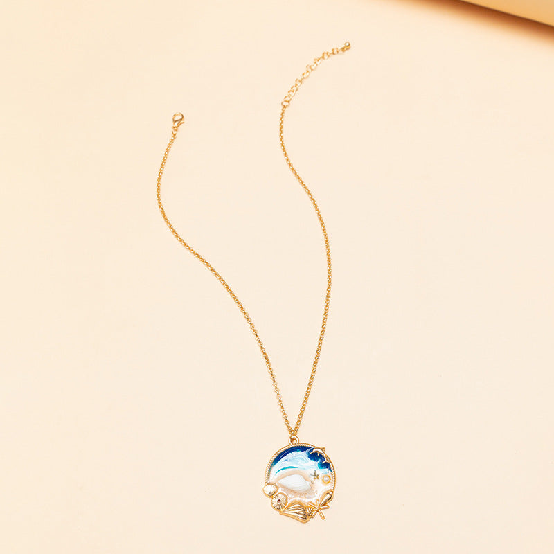 Krystal Crafts Ocean Dream Shell Pendant Necklace