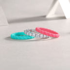 Dreamy Halo Moissanite Wedding Ring