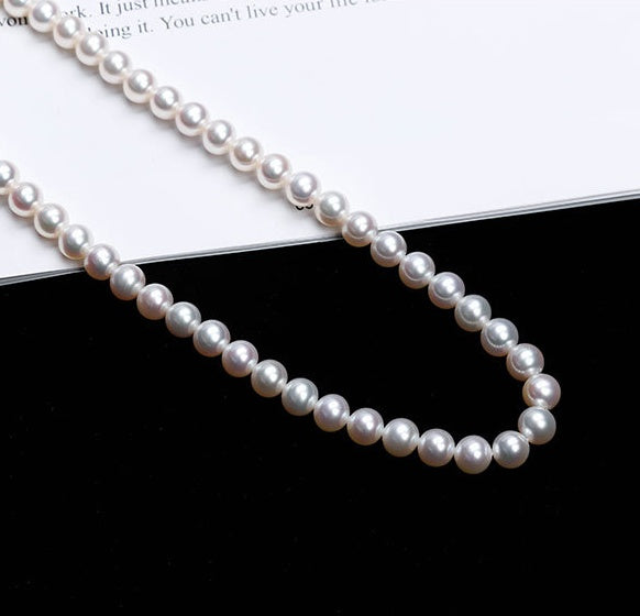 Classic White Pearl Necklace – Timeless Elegance & Everyday Luxury
