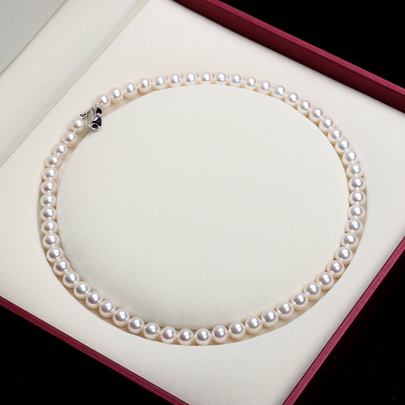Classic White Pearl Necklace – Timeless Elegance & Everyday Luxury