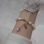 Natural Zircon Pearl Bracelet Ins Fashion