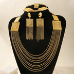 Tassel  Multi-layered Jewelry Set