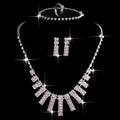 Luxury Rhinestone Jewelry Set