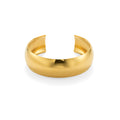 Wide Open Cuff Bracelet with Smooth Contoured Form