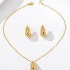 Elegant Teardrop Jewelry Set