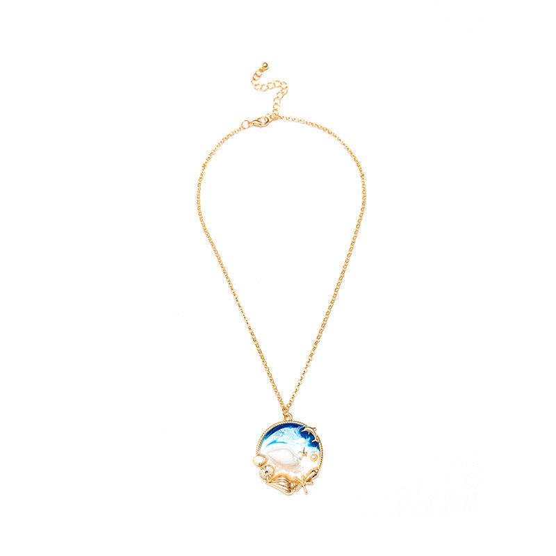 Krystal Crafts Ocean Dream Shell Pendant Necklace