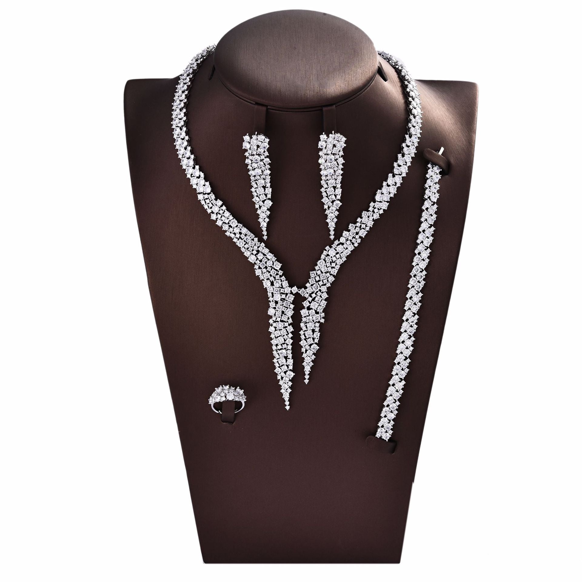Classic Crystal Jewelry Set