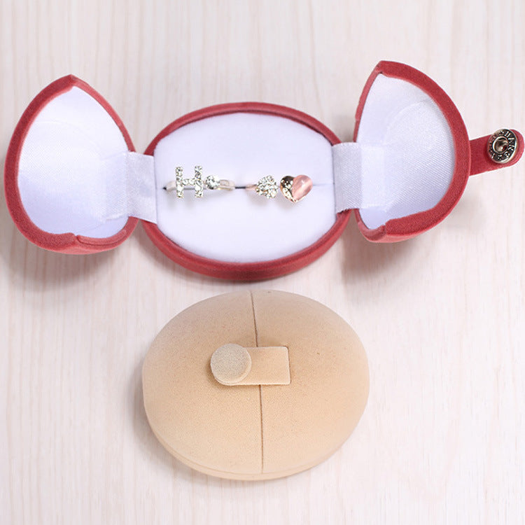 Double Ring Jewelry Box