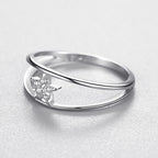 Celestial Star Ring in Sterling Silver