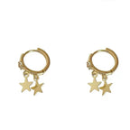 Celestial Star Dangle Earrings