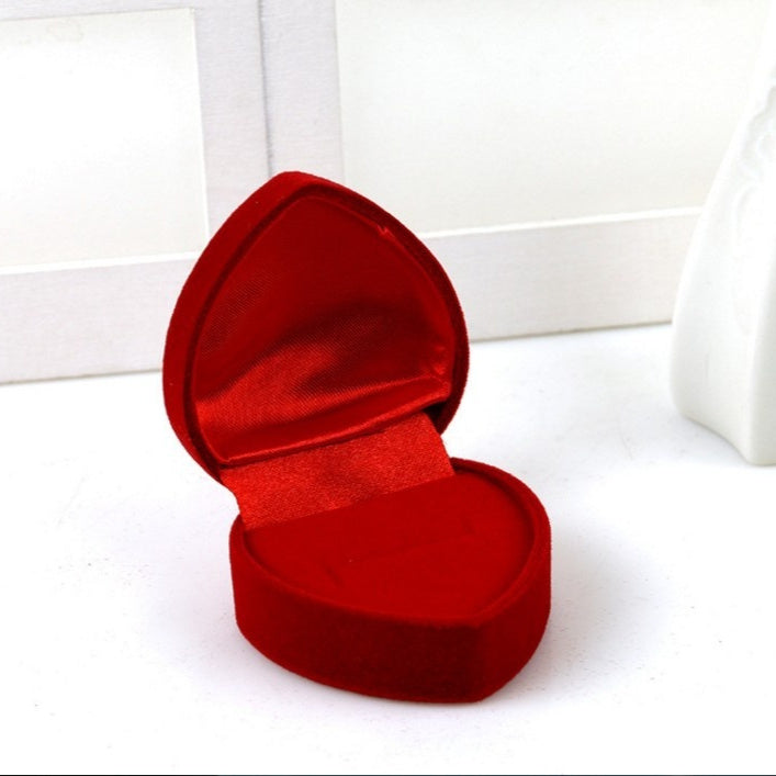Velvet Ring Jewelry Box
