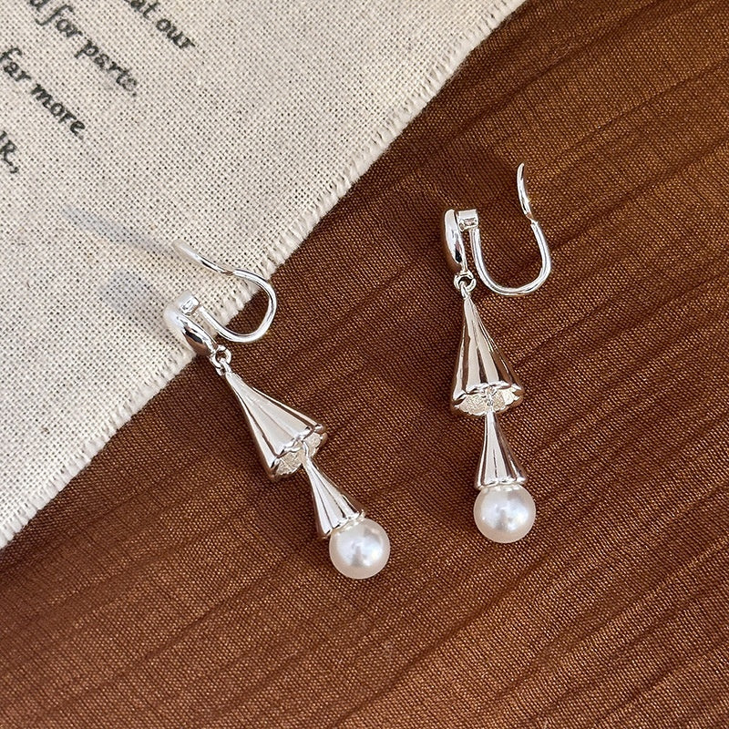 Long Wind Chime Pearl Drop