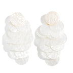 Cascade Disc Statement Earrings