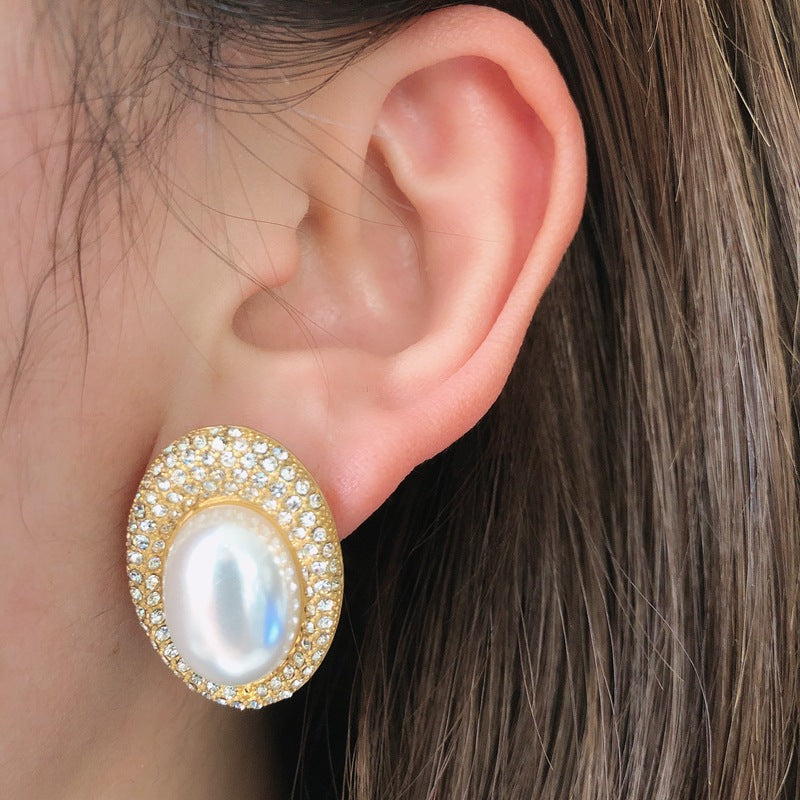 Handmade Baroque Pearl Earrings