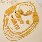 Tassel  Multi-layered Jewelry Set