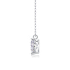 Classic Solitaire Moissanite Pendant Necklace