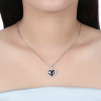 Elegant Heart Pendant Necklace