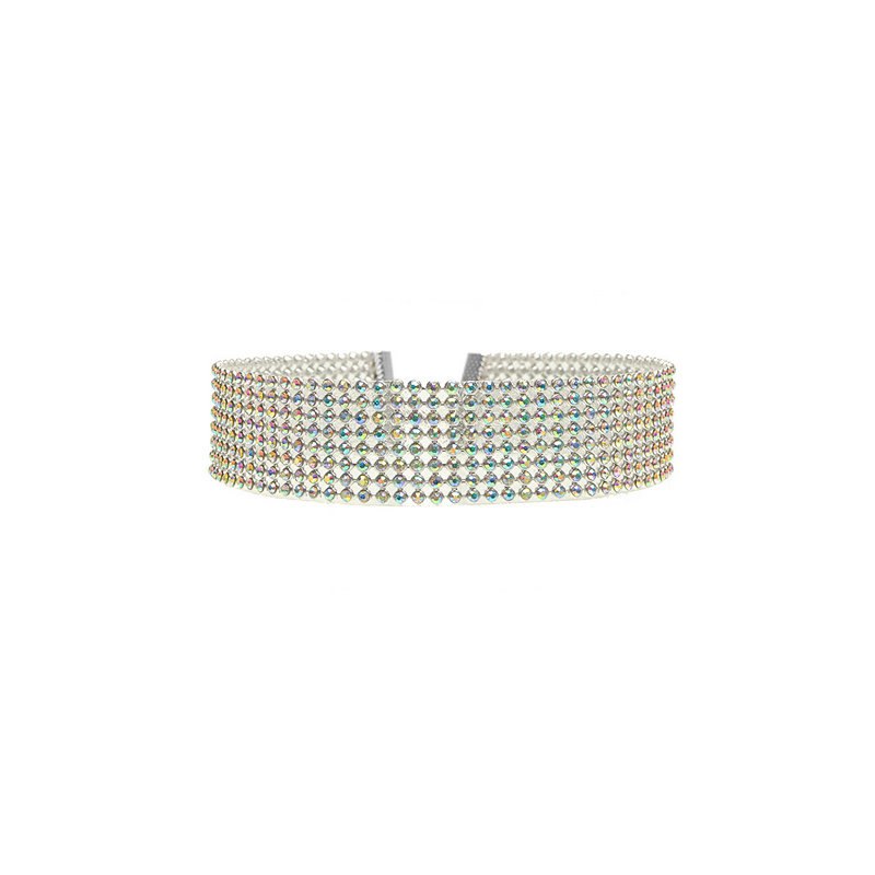 Luxury Rhinestone Choker Neck