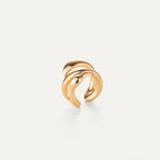 French Line Minimalist Multi-Layer Ear Cuff