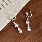 Long Wind Chime Pearl Drop