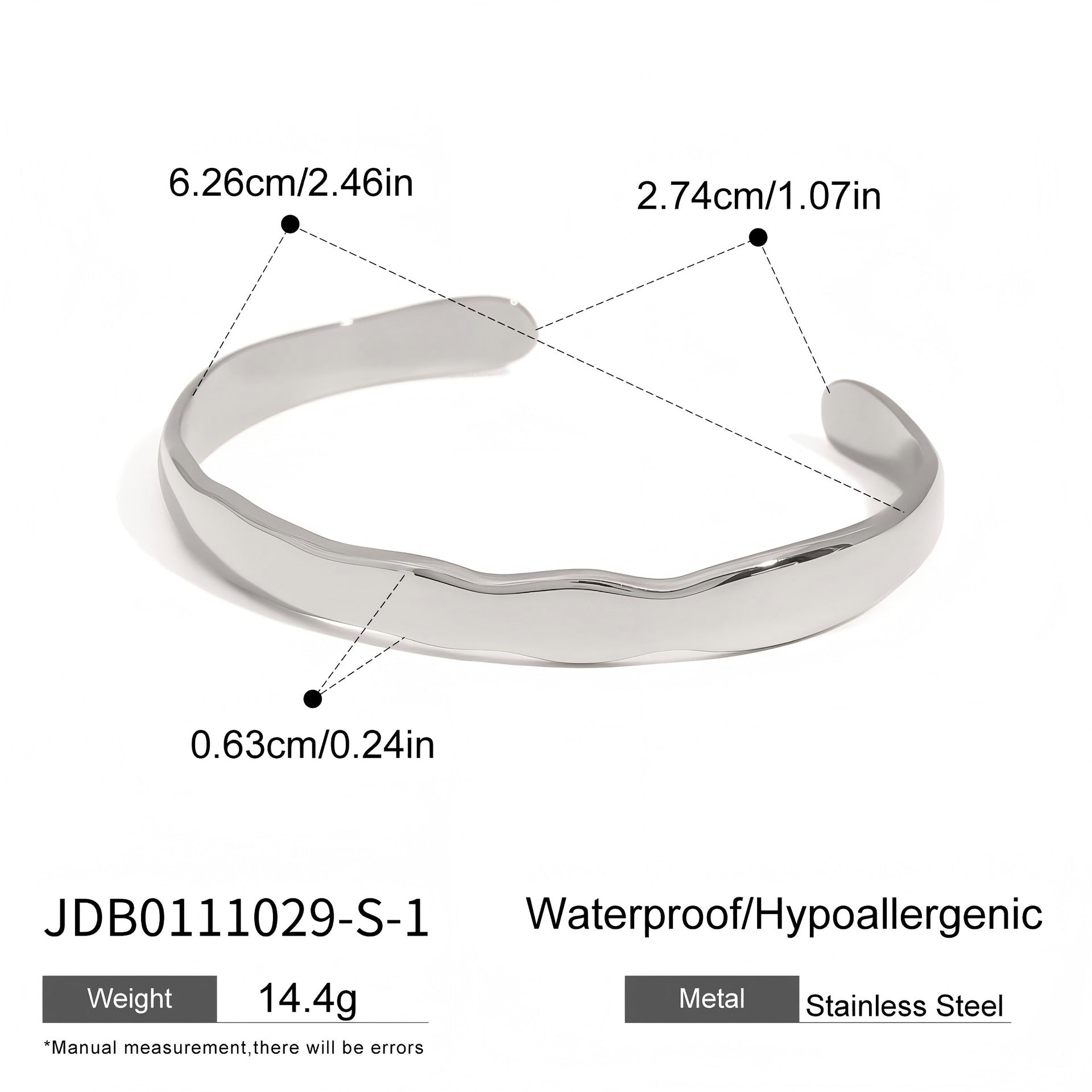 Mixed-Form Bangle and Cuff Bracelet Collection with Modern Contrast