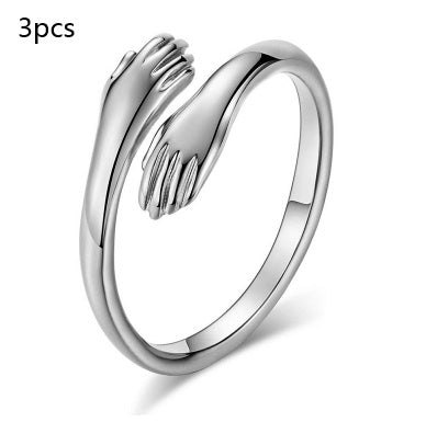 Embrace Adjustable Hug Ring – Minimalist Hand Design