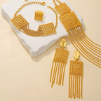 Tassel  Multi-layered Jewelry Set