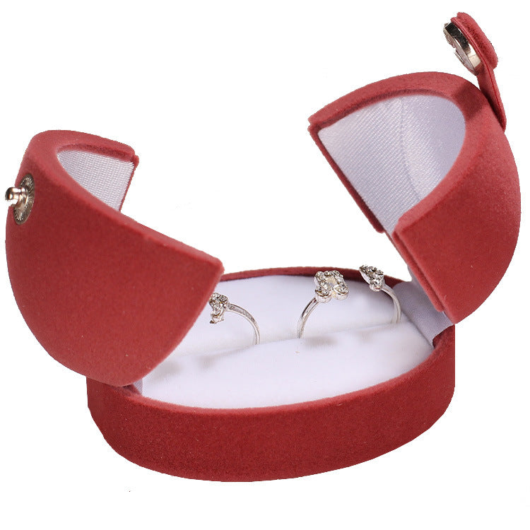 Double Ring Jewelry Box