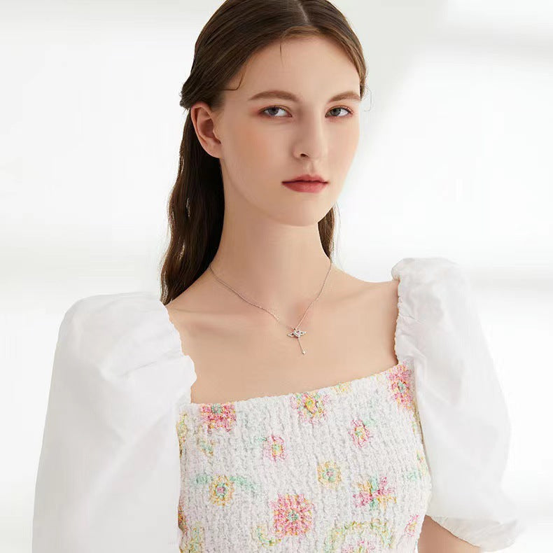 Heart Lariat Necklace