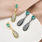 Vintage-Inspired Glamour Earrings