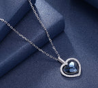 Elegant Heart Pendant Necklace
