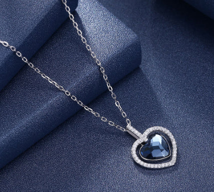 Elegant Heart Pendant Necklace
