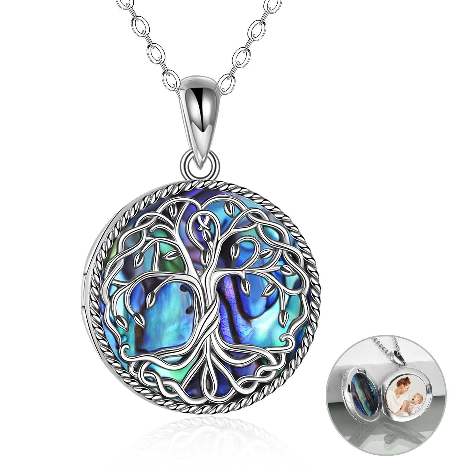Tree of Life Locket Necklace