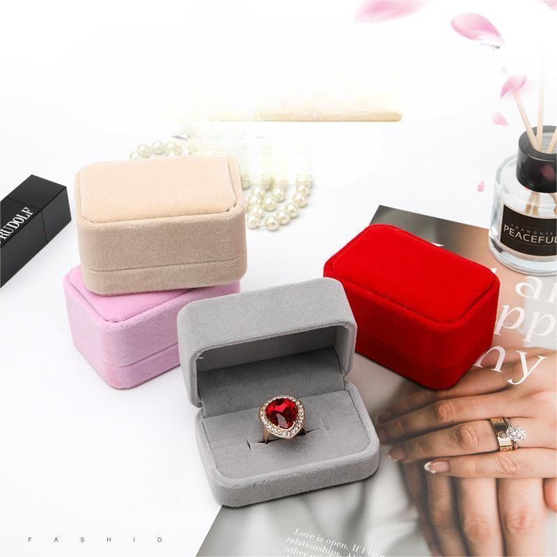 Velvet Ring Jewelry Box
